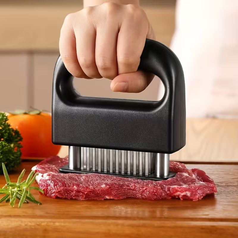Meat Tenderizer - 48 Blades Made of Stainless Steel - Tenderize in Seconds