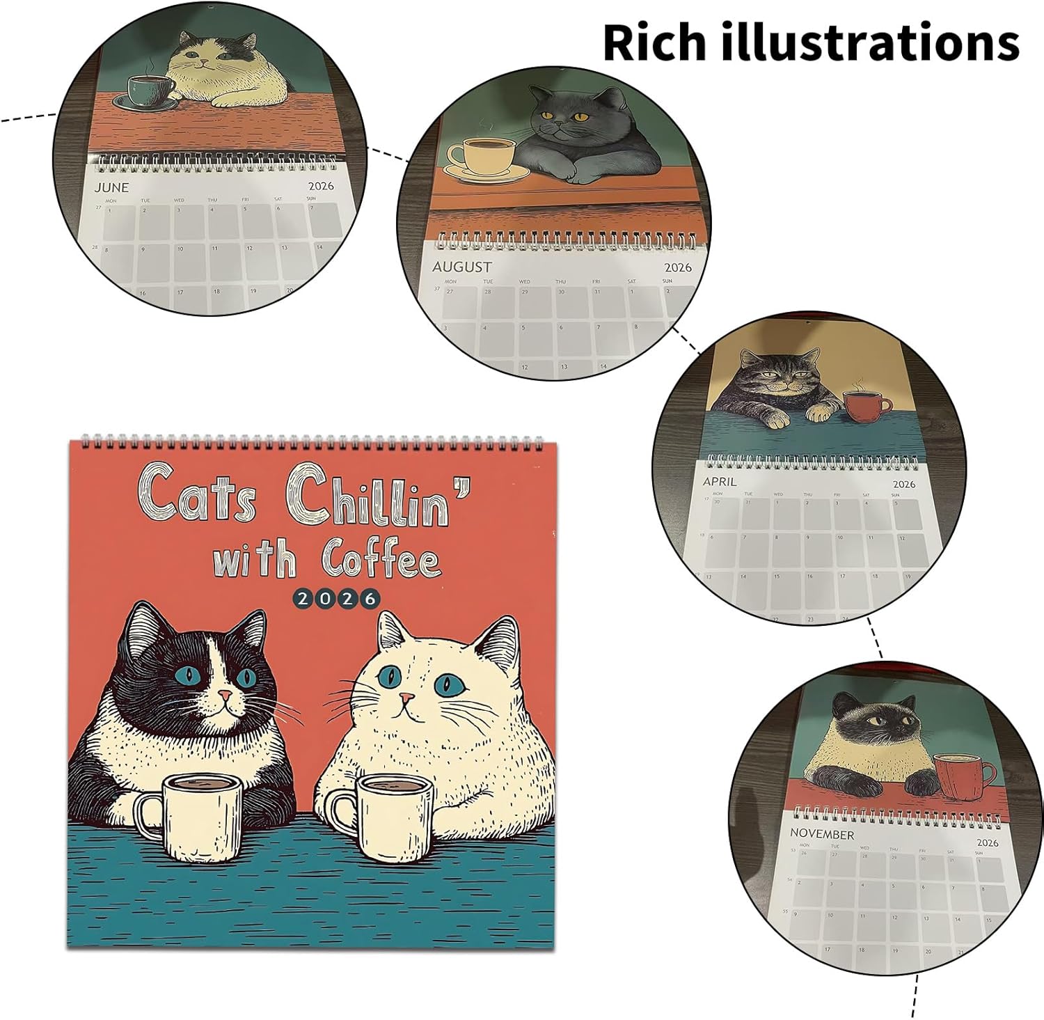 MeowCalander - Cat Coffee Moments Calendar