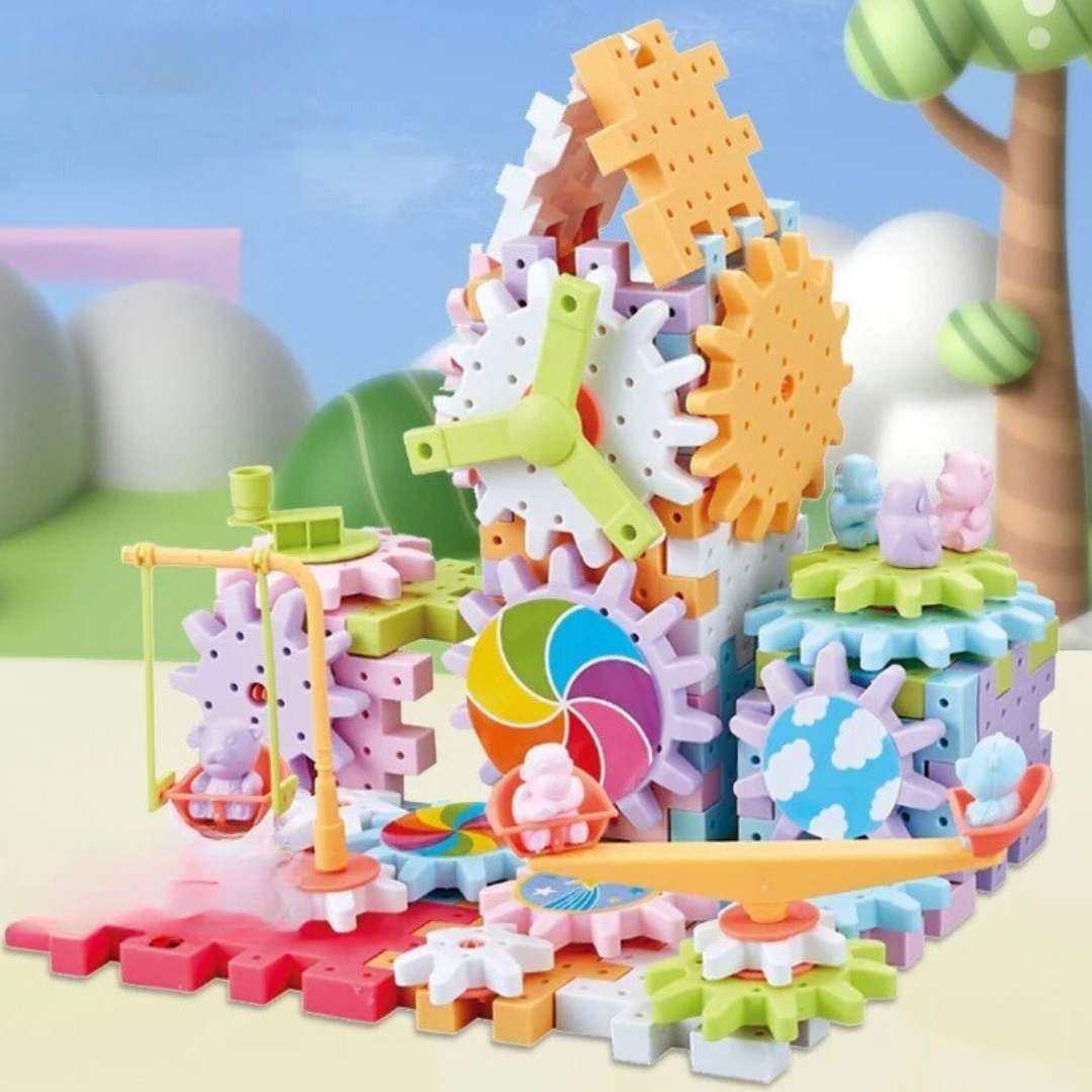 Gear Builder - Montessori Building Blocks