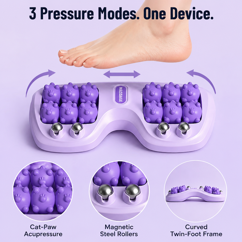 Foot Roller - Free Yourself from Foot Pain, Tension in Arches, and Heel Pain in Just 10 Minutes