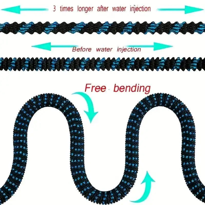 Expanding Water Hose - Expandable Garden Hose – Extends to Three Times Its Length
