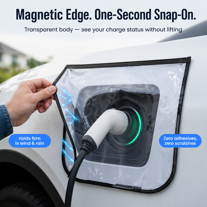 Charging Port Cover - Keep the charging port of your electric car absolutely dry in all weather