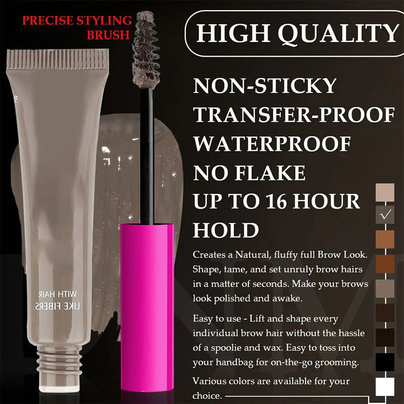 BrowBrush - Quick-drying Tinted Eyebrow Gel
