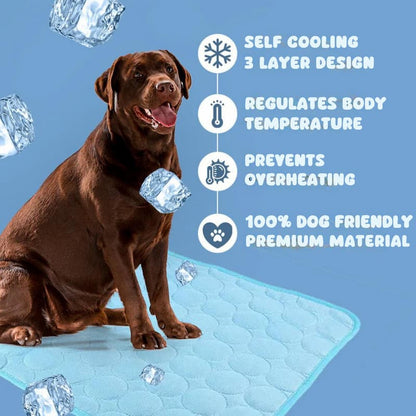 Cooling Mat - Cooling Mat for Dogs – Self-Cooling and Softly Padded