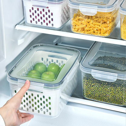Fresh Containers - Easy Drain Food Containers