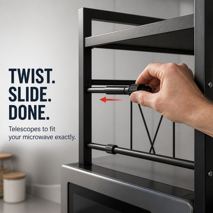 Counter Rack - Gain back half of your workspace without moving a single appliance
