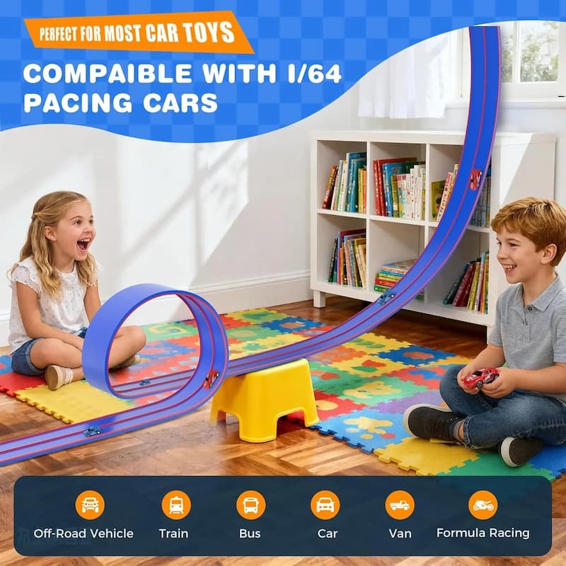 Car Slide - Flexible Race Track Toy