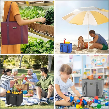 Foldable Tote - Foldable Tote Bag with Reinforced Bottom