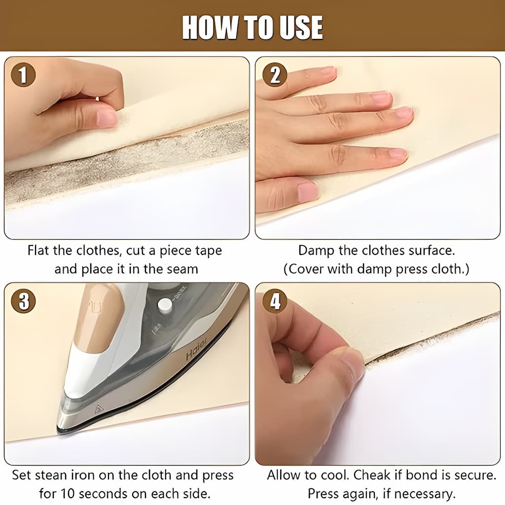 Durable, No-Sew Hem Tape