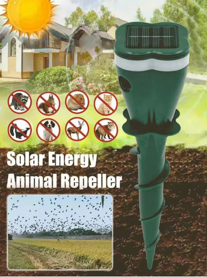 Mole Repeller - Solar-Powered, Waterproof Mole Repeller