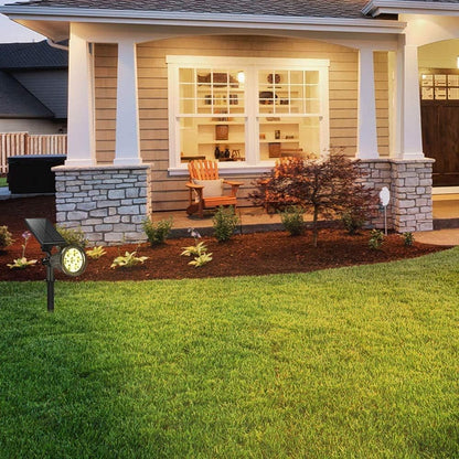 Garden Spotlight - Solar-Powered Garden Spotlight