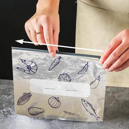 Aluminium Bags - Reusable Aluminum Storage Bags for Food