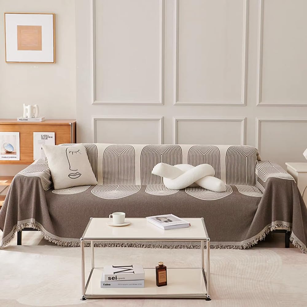 Cozy, Reversible Chenille Sofa Blanket