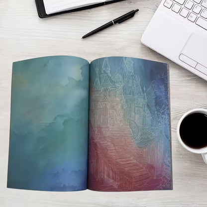 TraceDrawings - Relaxing Coloring Book with Ink Drawings