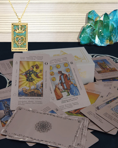 OracleDeck - Luxurious Tarot Card Deck for Beginners and Professionals