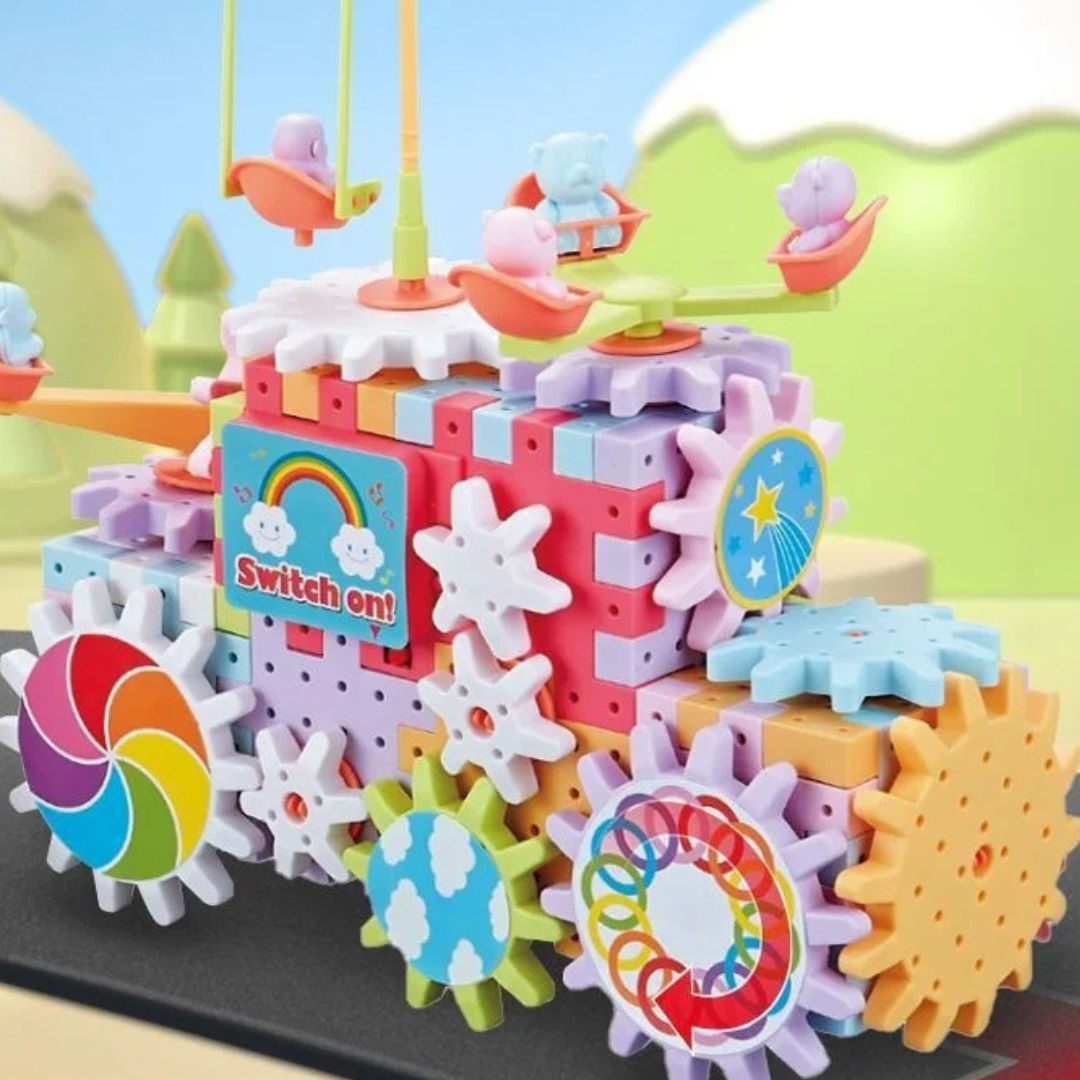 Gear Builder - Montessori Building Blocks