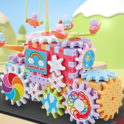 Gear Builder - Montessori Building Blocks