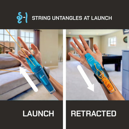 Web Shooter with Rope Launch