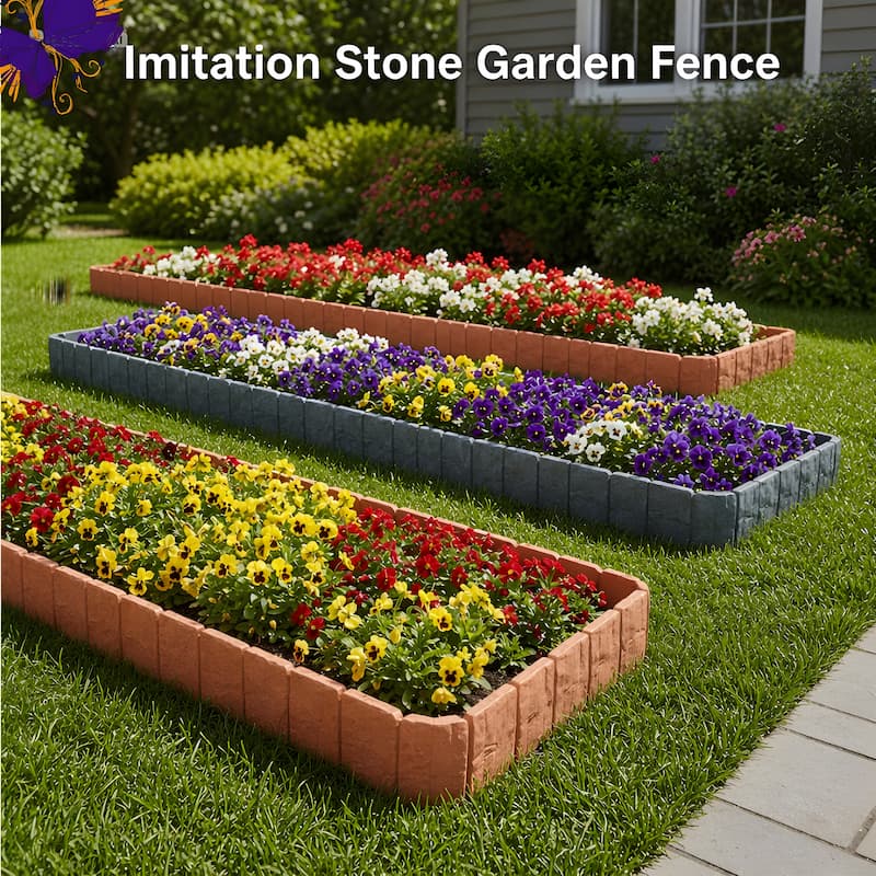 Border Edge - Garden Border made of Artificial Stone