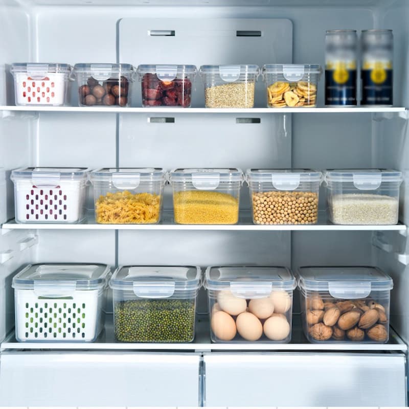 Fresh Containers - Easy Drain Food Containers