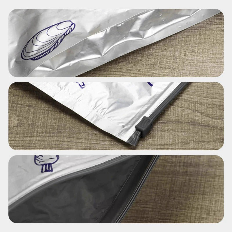 Aluminium Bags - Reusable Aluminum Storage Bags for Food