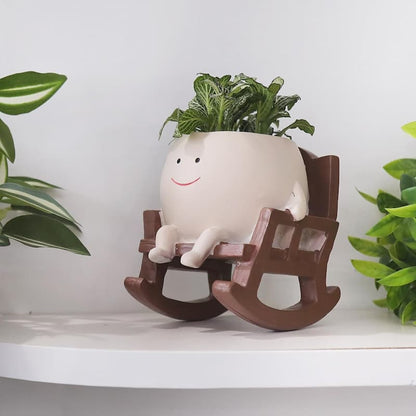 Plant Seat - Unique Plant Vase in Chair Shape