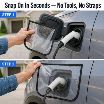 Charging Port Cover - Keep the charging port of your electric car absolutely dry in all weather
