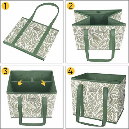 Foldable Tote - Foldable Tote Bag with Reinforced Bottom