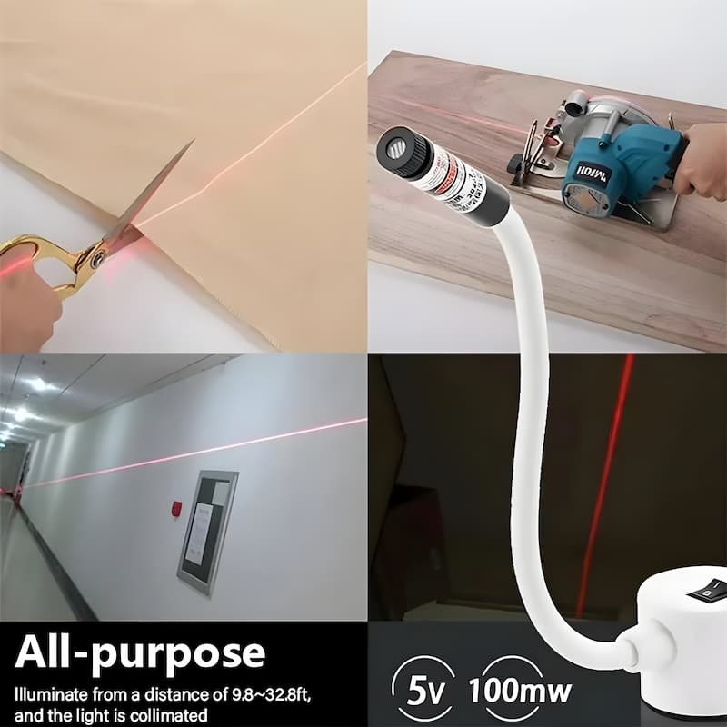 SewLaser - Magnetic Sewing Aid with Light