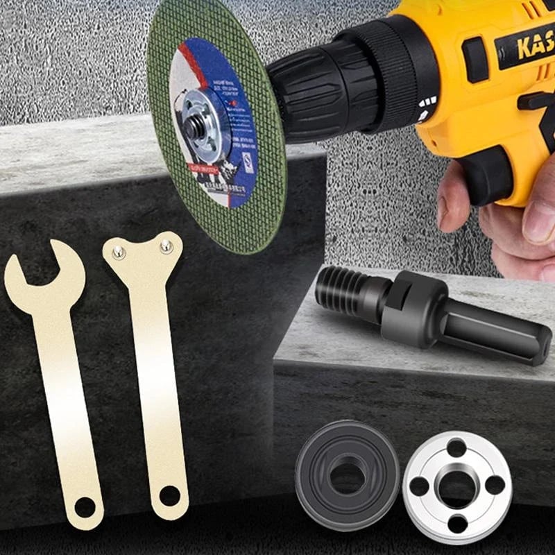 Drill Converter - Transform Your Drill into a Tool Compatible with Any Grinding Attachment