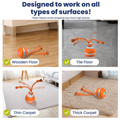 RopeBall - Funny Motion-Activated Dog Ball