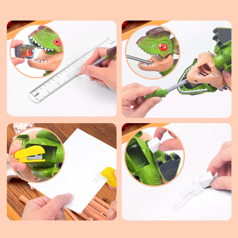 Dino Pencil - 5-in-1 Dino Pencil Case