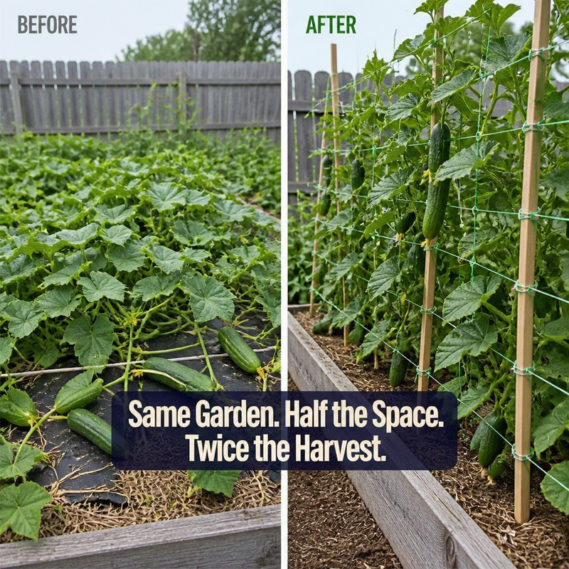 Growing Grid - Harvest twice as much in half your garden space