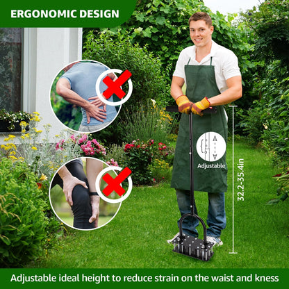 Lawn Aerator - Automatic, Self-Cleaning Lawn Aerator