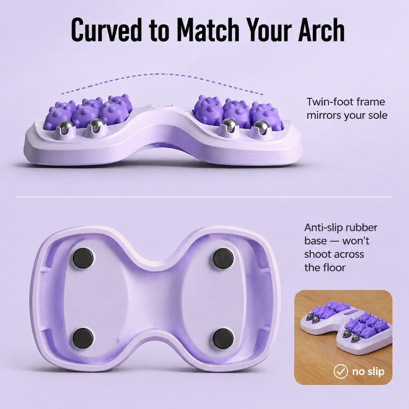 Foot Roller - Free Yourself from Foot Pain, Tension in Arches, and Heel Pain in Just 10 Minutes