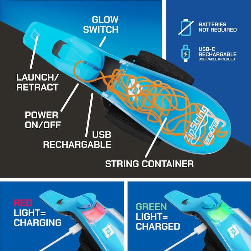 Web Shooter with Rope Launch
