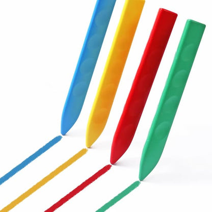 Rainbow Colors - Waterproof Organic Wax Crayons (48 Colors)