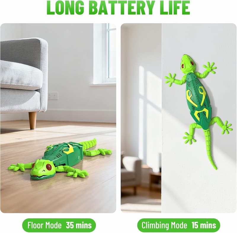MagicLizard - Electric Lizard Toy with Glowing LED Eyes