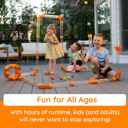 Ball Tube - Infinite Air-Flow Building System | Modular STEM Toy for Creative Minds