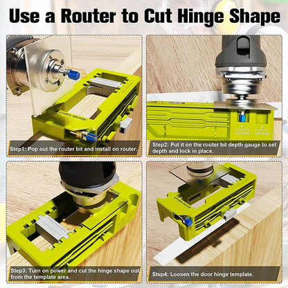 Hinge Jig - Door Hinge Installation Tool