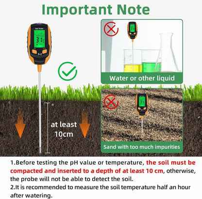 Soil Moisture Meter for Checking Ideal Growth Conditions