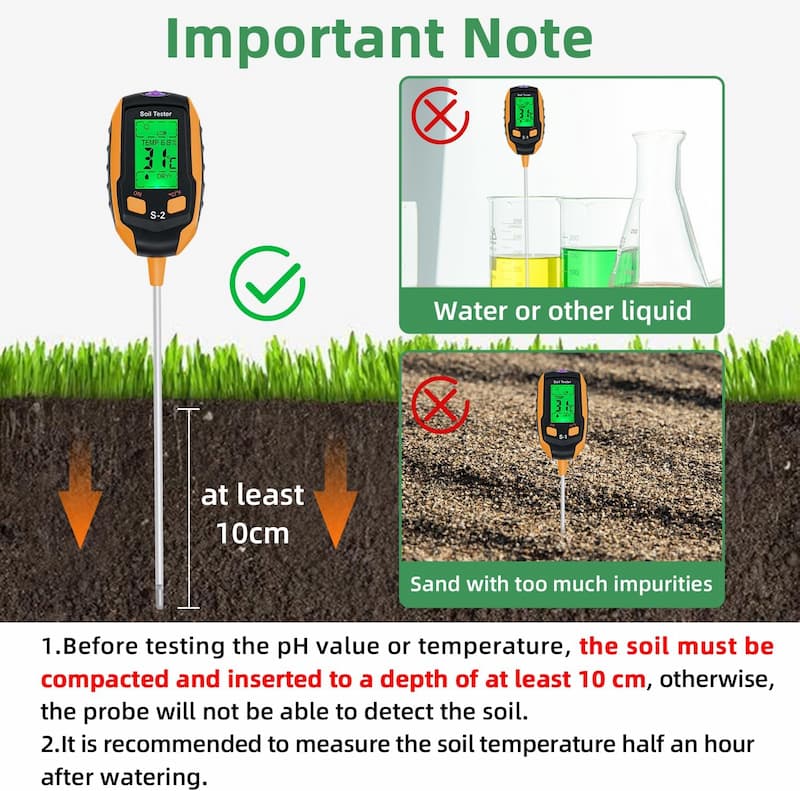 Soil Moisture Meter for Checking Ideal Growth Conditions
