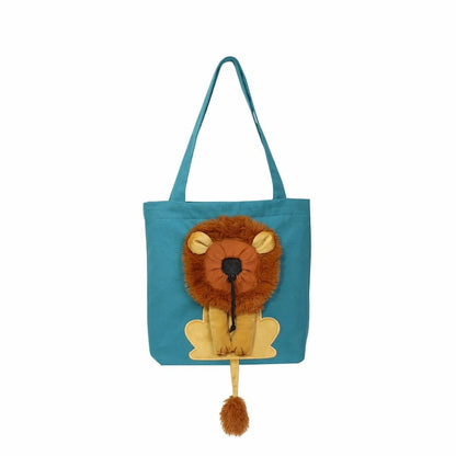 Cat Mane Bag - Canvas Tote Bag for Pets