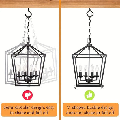 Hook Clip - Screw Hook with Clip [20 Pieces]