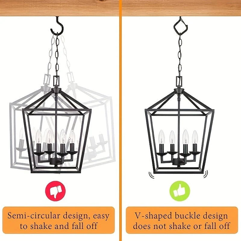 Hook Clip - Screw Hook with Clip [20 Pieces]