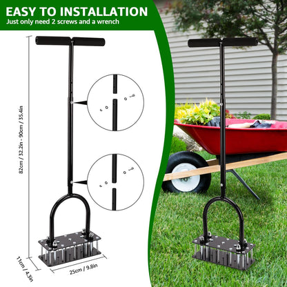 Lawn Aerator - Automatic, Self-Cleaning Lawn Aerator