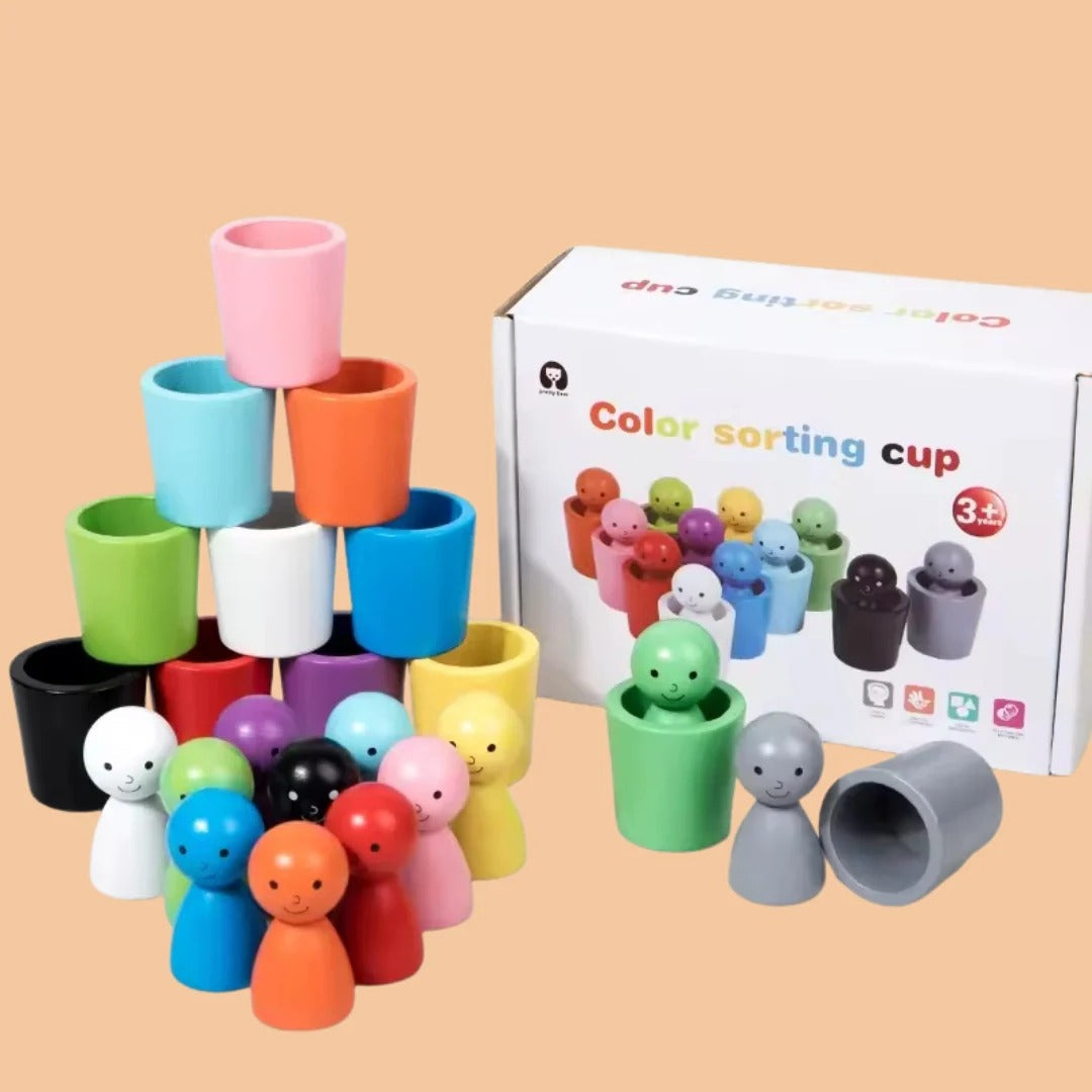 WoodFigures - Montessori Wooden Toys for Easy Learning for Children