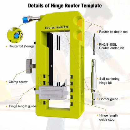Hinge Jig - Door Hinge Installation Tool