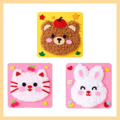 Fuzzy Drawings - Set for Crafting a Stick Puppet
