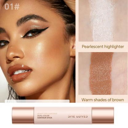 Shape Glow - Contour & Highlight Stick - Effortless radiance that highlights your true beauty every day